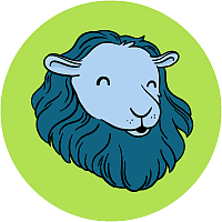 Illustration Löwe (MLU / Louie Läuger)