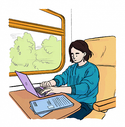 Frauenf�rdermittel - Netzwerkmittel (Illustration: Louie L�uger)